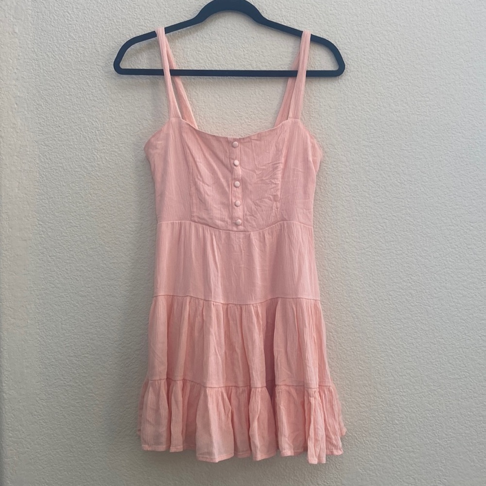 DISCOUNTED SHIPPING! Forever 21 Peach Colored Spaghetti Strap Short Dress